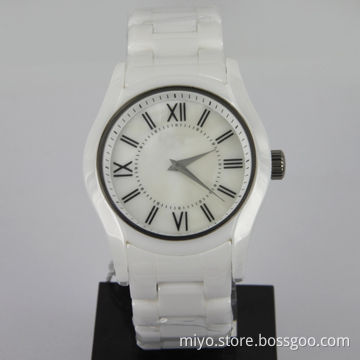 Men's Ceramic Watch with Japan Movement, Fancy, Novelty and Nice, OEM and ODM Orders are Welcome